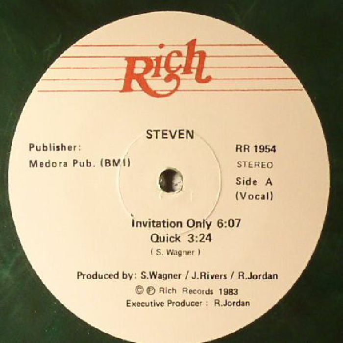 STEVEN - Invitation Only (reissue)