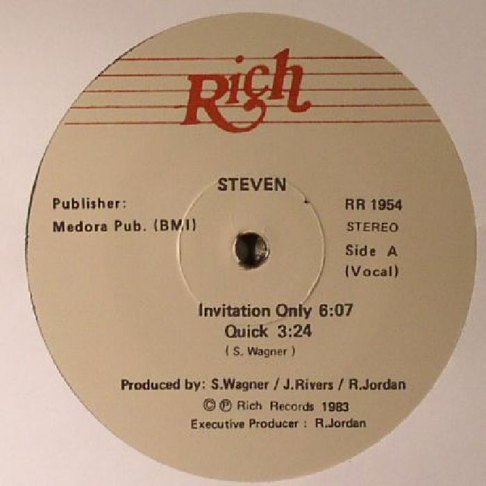 STEVEN - Invitation Only (reissue)