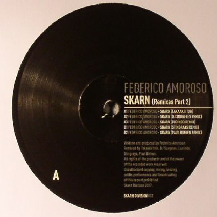 AMOROSO, Federico - Skarn (Remixes Part 2)
