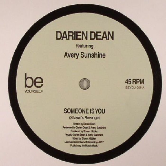 DEAN, Darien feat AVERY SUNSHINE - Someone Is You