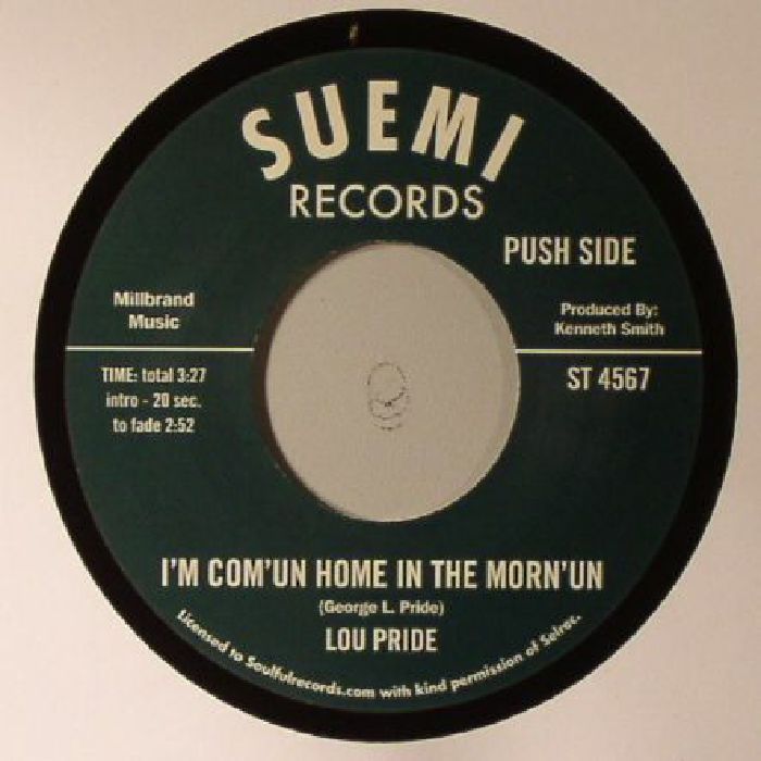 PRIDE, Lou/SOUTHWIND SYMPHONY - I'm Com'un Home In The Morn'un (reissue)
