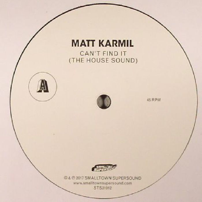 KARMIL, Matt - Can't Find It (The House Sound)