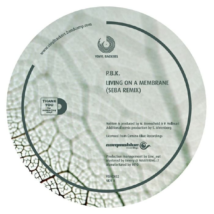 SEBA/DEEP BLUE				 - PBK: Seba & Deep Blue Remixes (reissue)