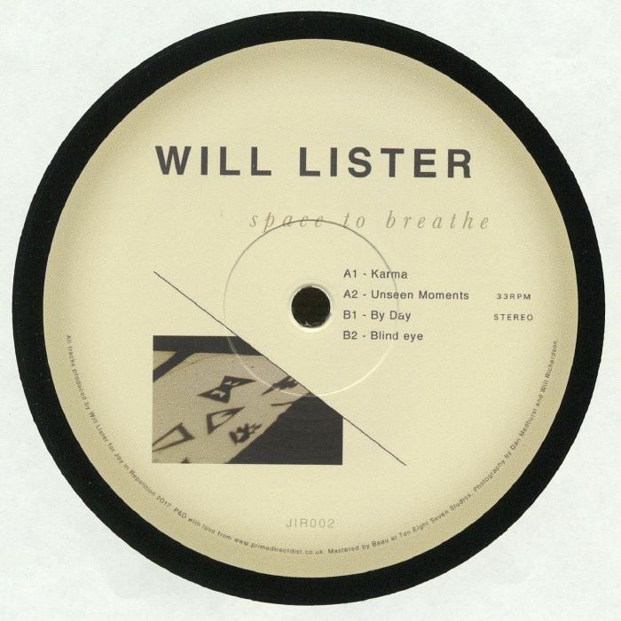 LISTER, Will - Space To Breathe