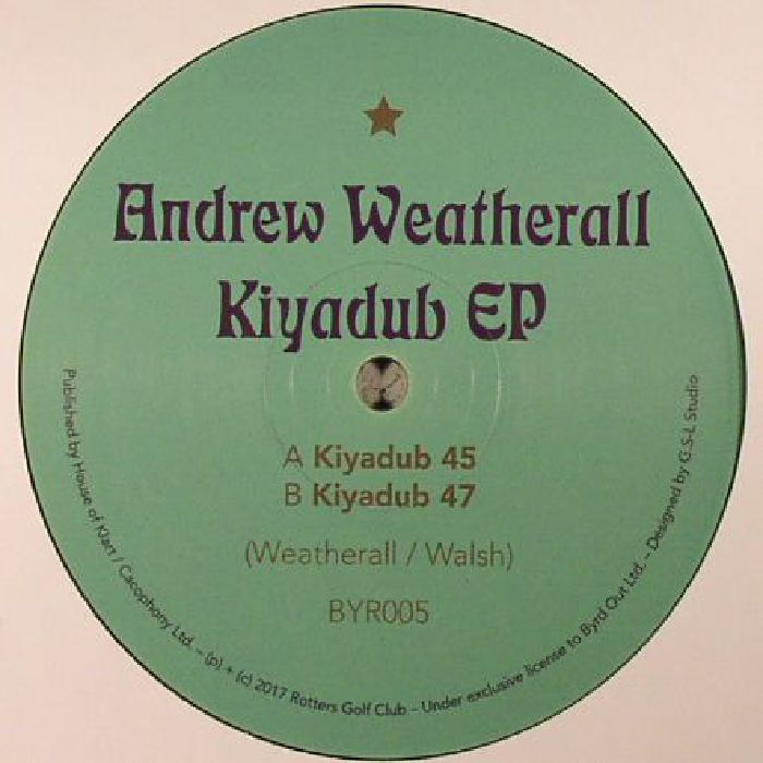WEATHERALL, Andrew - Kiyadub EP