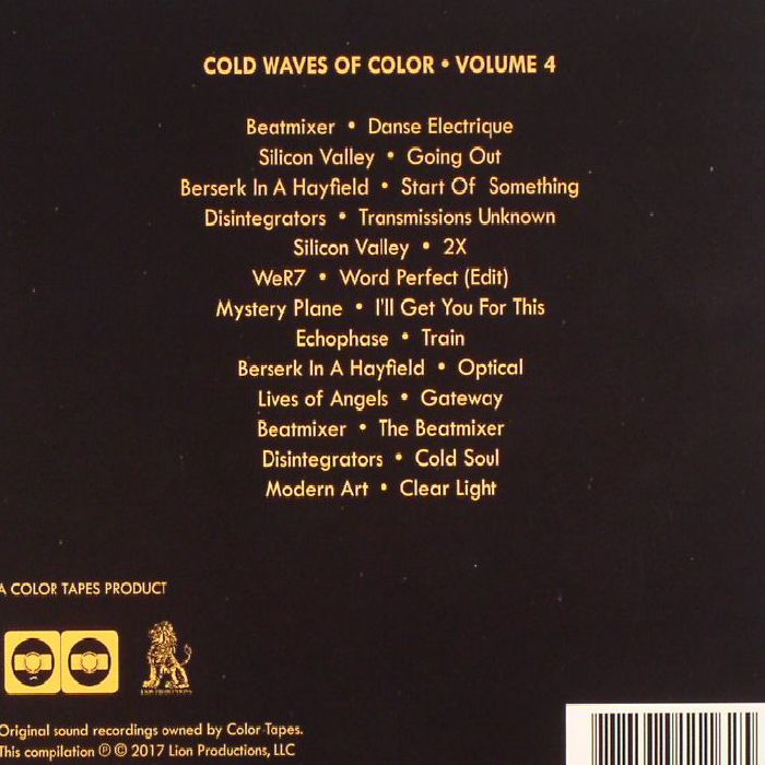 VARIOUS - Cold Waves Of Color Volume 4
