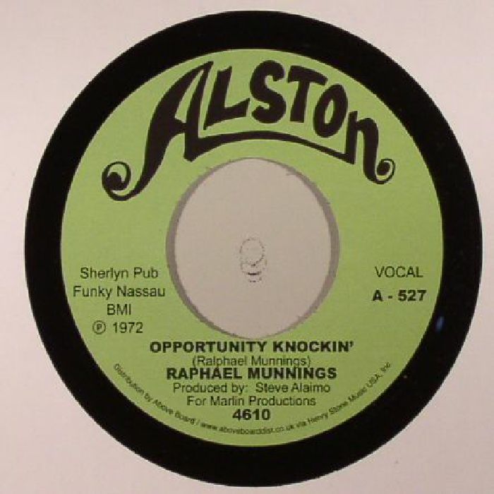 MUNNINGS, Raphael - Opportunity Knockin'