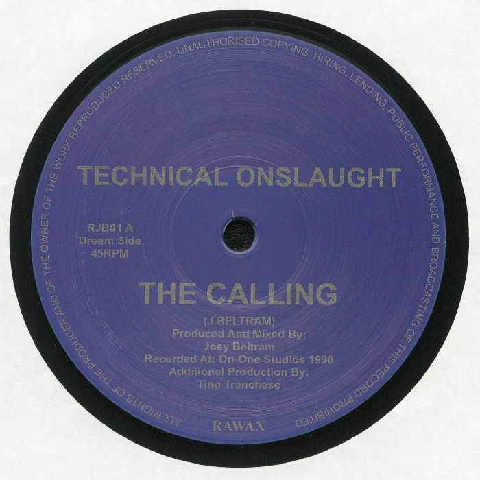 TECHNICAL ONSLAUGHT aka JOEY BELTRAM - The Calling (reissue)