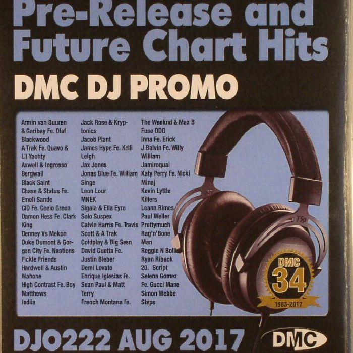 VARIOUS - DJ Promo August 2017: Pre Release & Future Chart Hits (Strictly DJ Only)