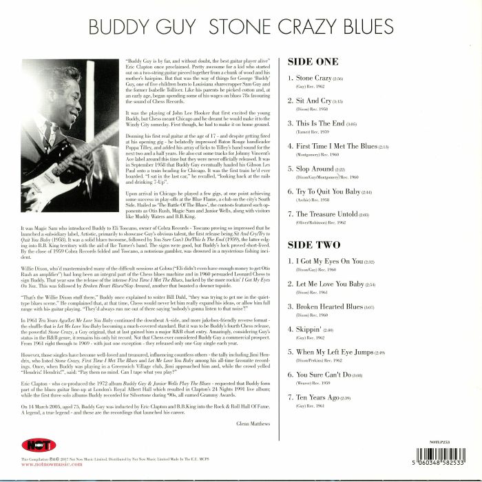 GUY, Buddy - Stone Crazy Blues