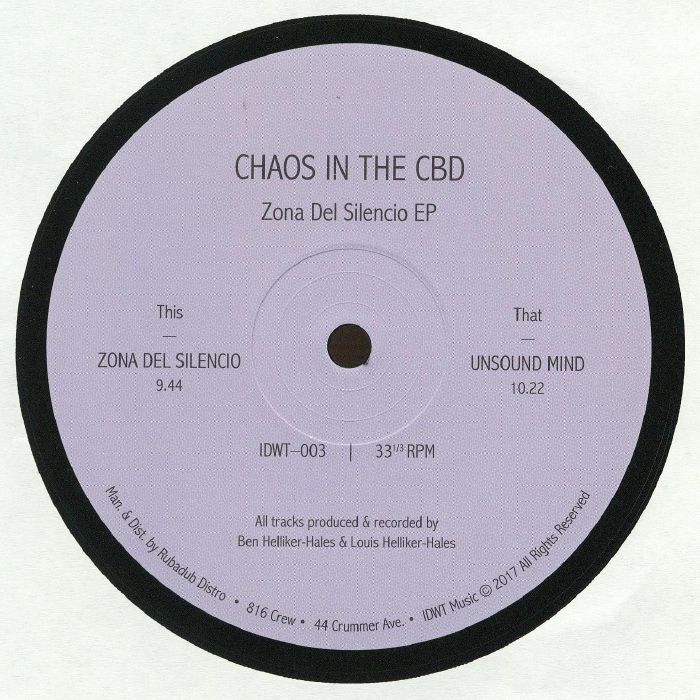 CHAOS IN THE CBD - Zona Del Silencio EP