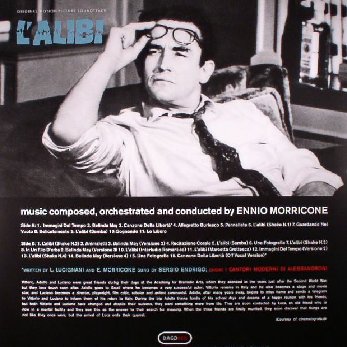 MORRICONE, Ennio - L'Alibi (Soundtrack)