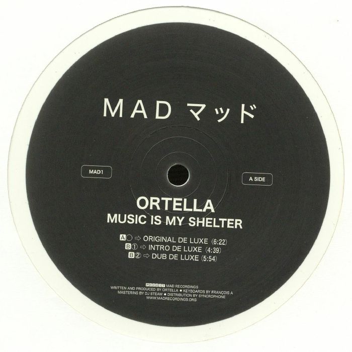 ORTELLA - Music Is My Shelter