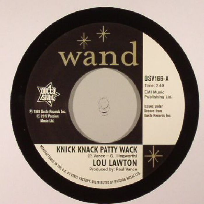 LAWTON, Lou/WALTER WILSON - Knick Knack Patty Wack