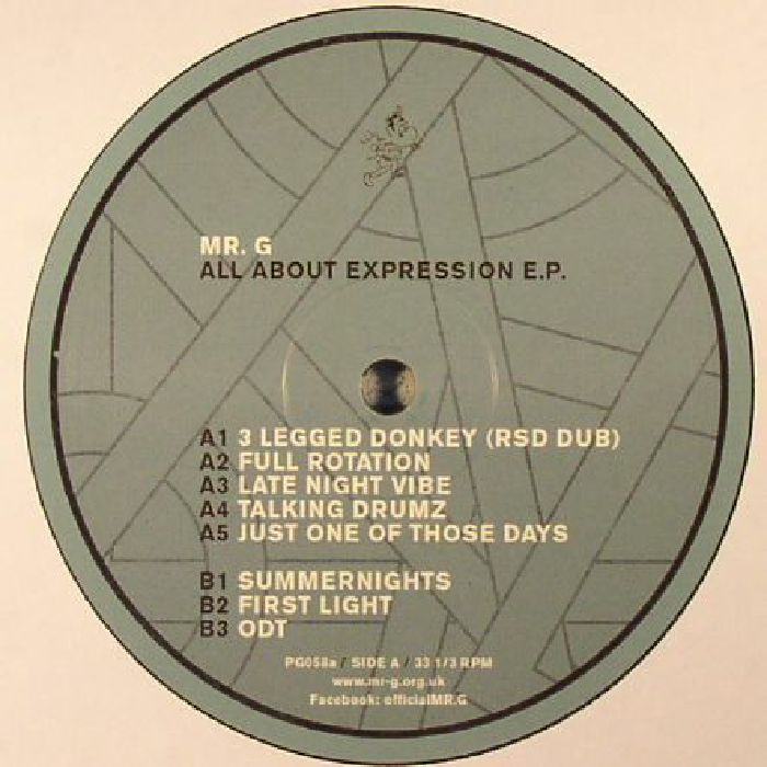 MR G - All About Expression EP