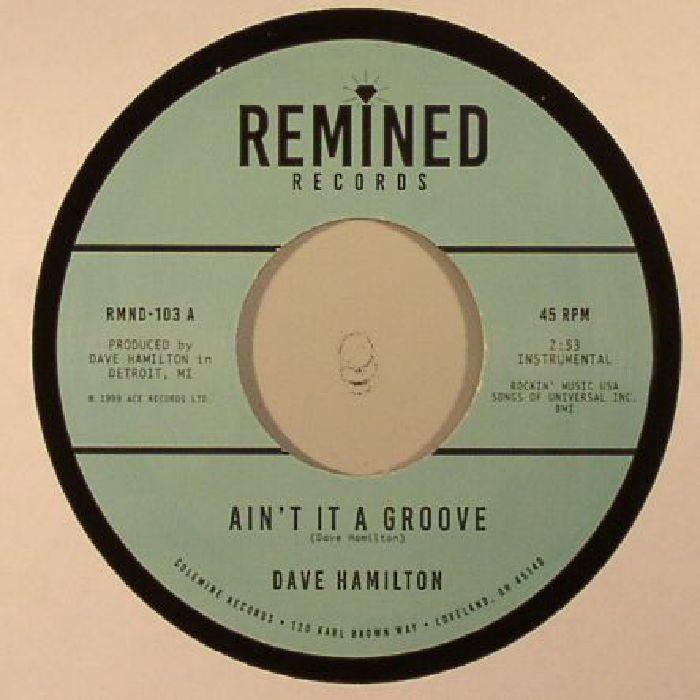 HAMILTON, Dave - Ain't It A Groove