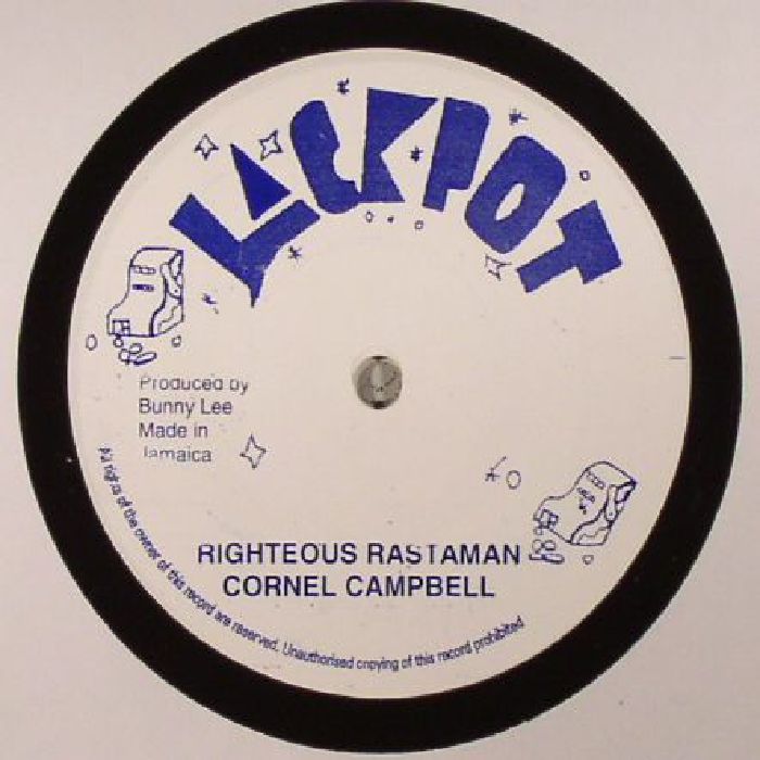 CAMPBELL, Cornel/KING TUBBYS & THE AGGROVATORS - Righteous Rastaman