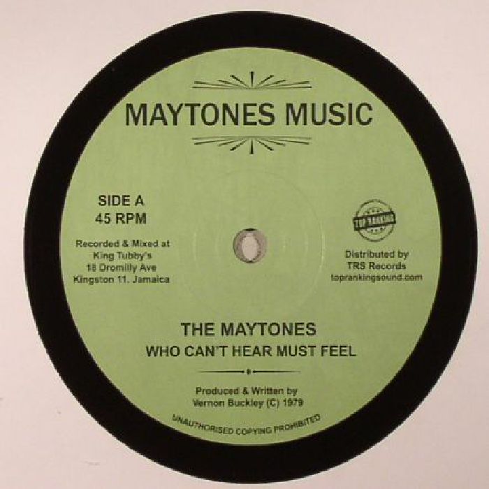 MAYTONES, The/BLACKA COOL - Who Can't Hear Must Feel (reissue)