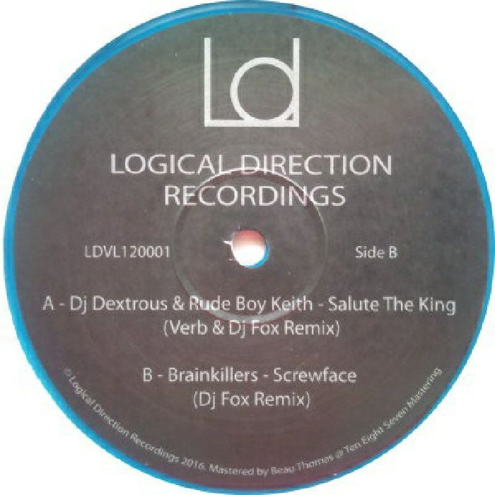 DJ DEXTROUS & RUDE BOY KEITH/BRAINKILLERS - Logical Direction Vinyl 001