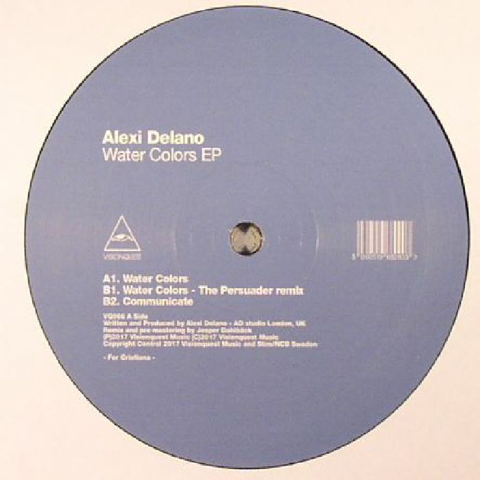 DELANO, Alexi - Water Colors EP