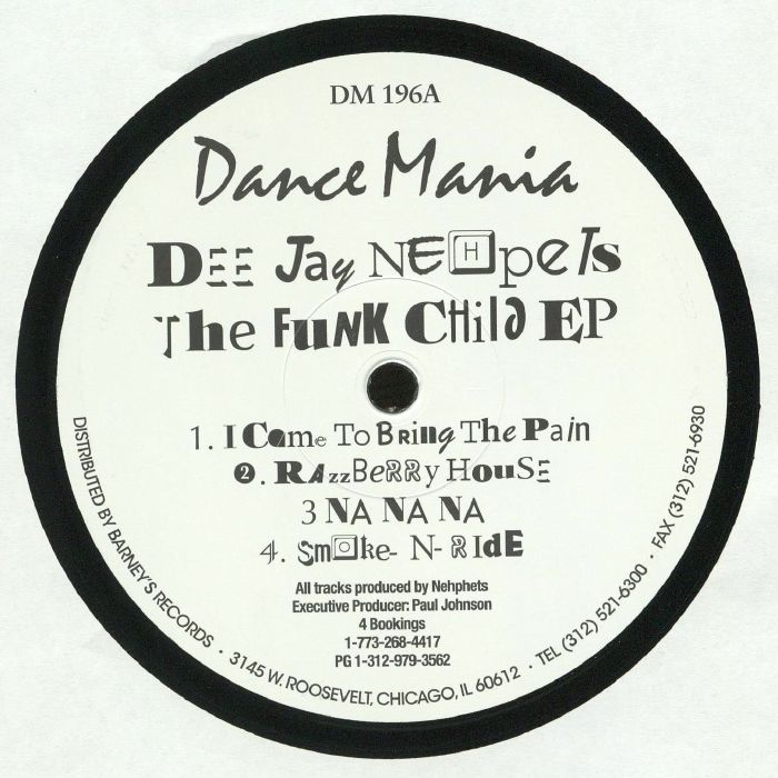 DEE JAY NEHPETS - The Funk Child EP