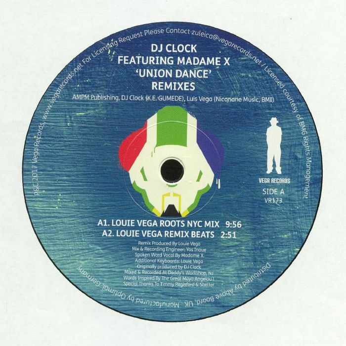 DJ CLOCK feat MADAME X - Union Dance (Louie Vega remixes)