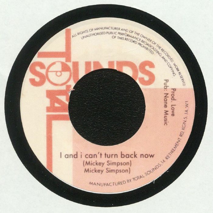 SIMPSON, Mickey/LOVE MUSIC - I & I Can't Turn Back Now (reissue)