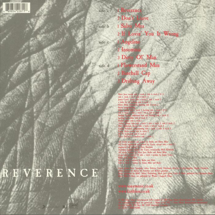 FAITHLESS - Reverence (reissue)