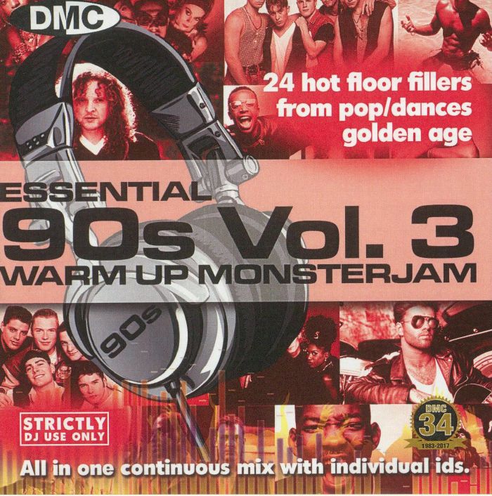 VARIOUS - DMC Essential 90s Warm Up Monsterjam Vol 3 (Strictly DJs Only)