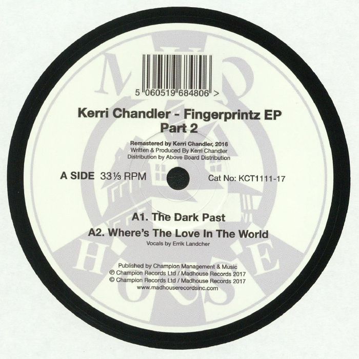 CHANDLER, Kerri - Fingerprintz EP Part 2 (reissue)