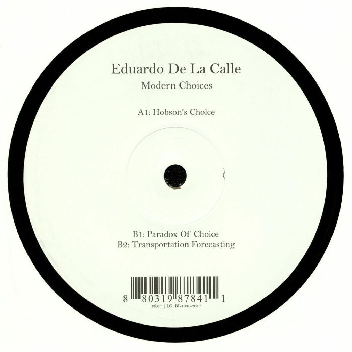 DE LA CALLE, Eduardo - Modern Choices