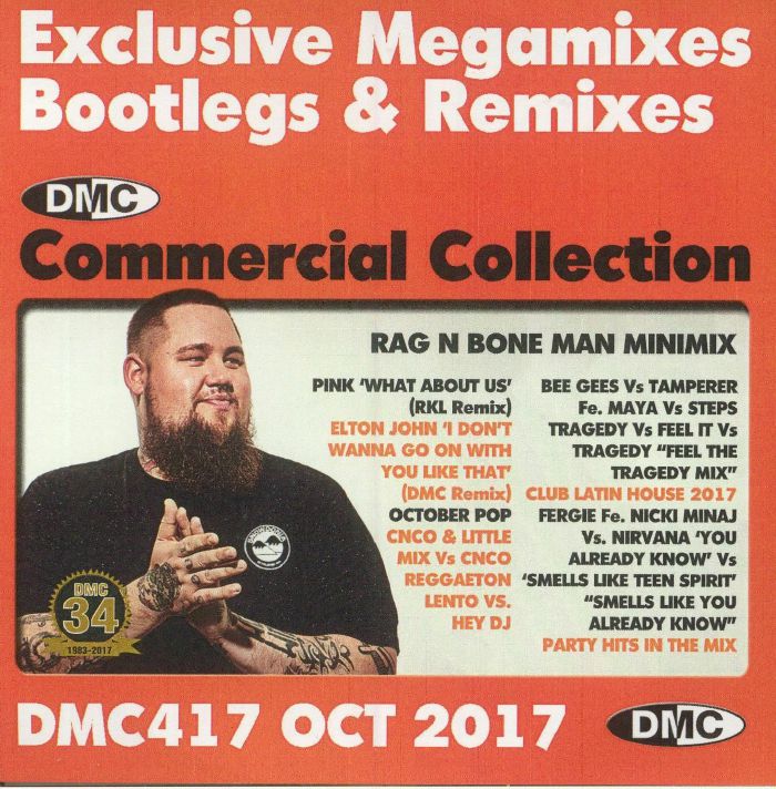 VARIOUS - DMC Commercial Collection October 2017: Exclusive Megamixes Bootlegs & Remixes (Strictly DJ Only)