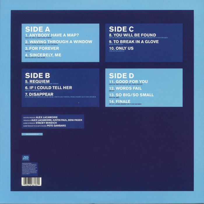 VARIOUS Dear Evan Hansen (Soundtrack) vinyl at Juno Records.