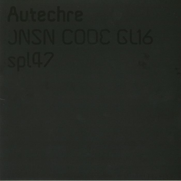AUTECHRE - JNSN CODE GL16
