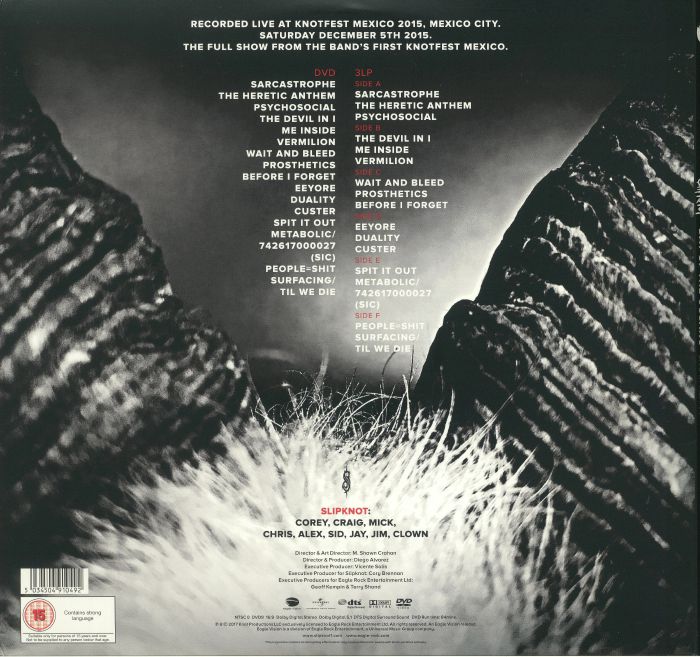 SLIPKNOT - Day Of The Gusano: Live In Mexico