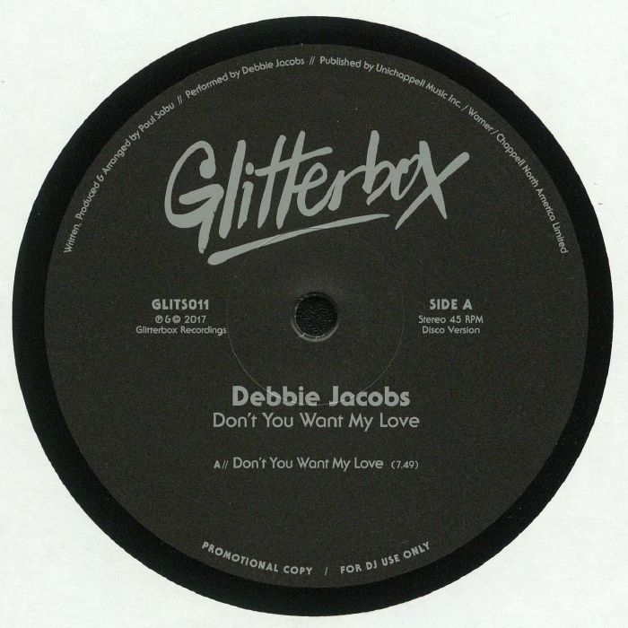 JACOBS, Debbie - Don't You Want My Love