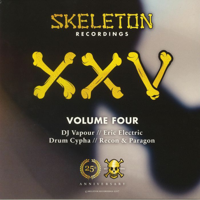 DJ VAPOUR/ERIC ELECTRIC/DRUM CYPHA/RECON/PARAGON - Skeleton Recordings XXV Project Volume Four