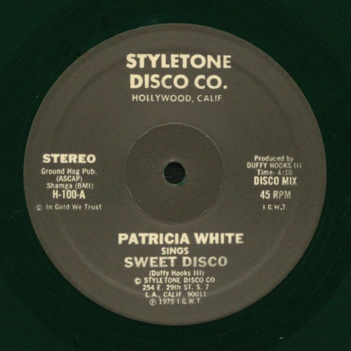 WHITE, Patricia - Sweet Disco