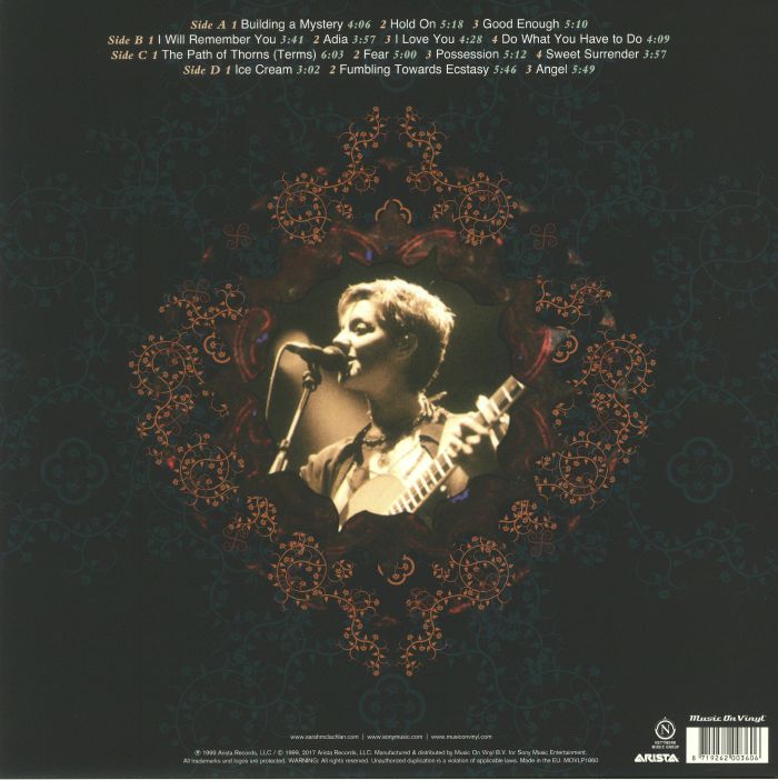 Sarah McLACHLAN Mirrorball (reissue) Vinyl at Juno Records.