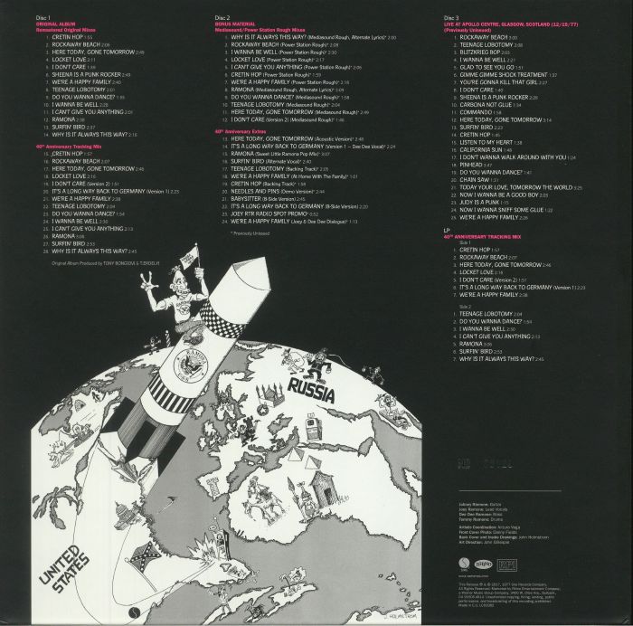 RAMONES - Rocket To Russia: 40th Anniversary Deluxe Edition