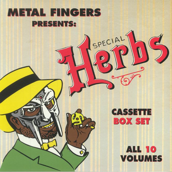 MF DOOM aka METAL FINGERS - Special Herbs Cassette Box Set: Vol 0-9