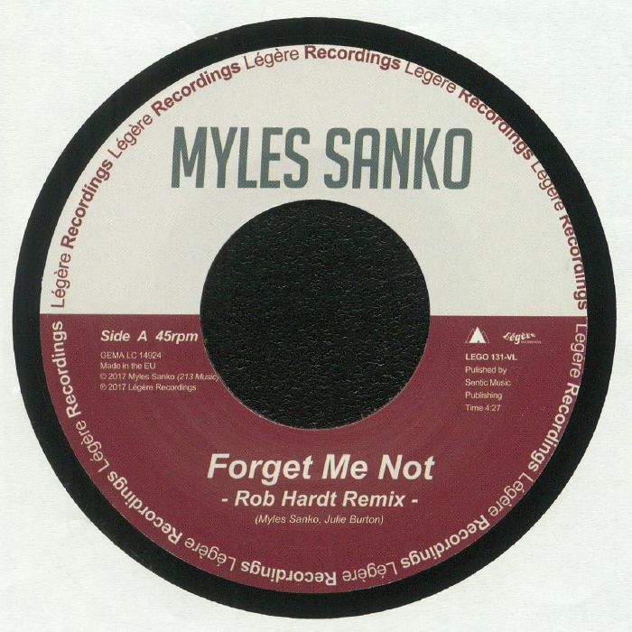 SANKO, Myles - Forget Me Not