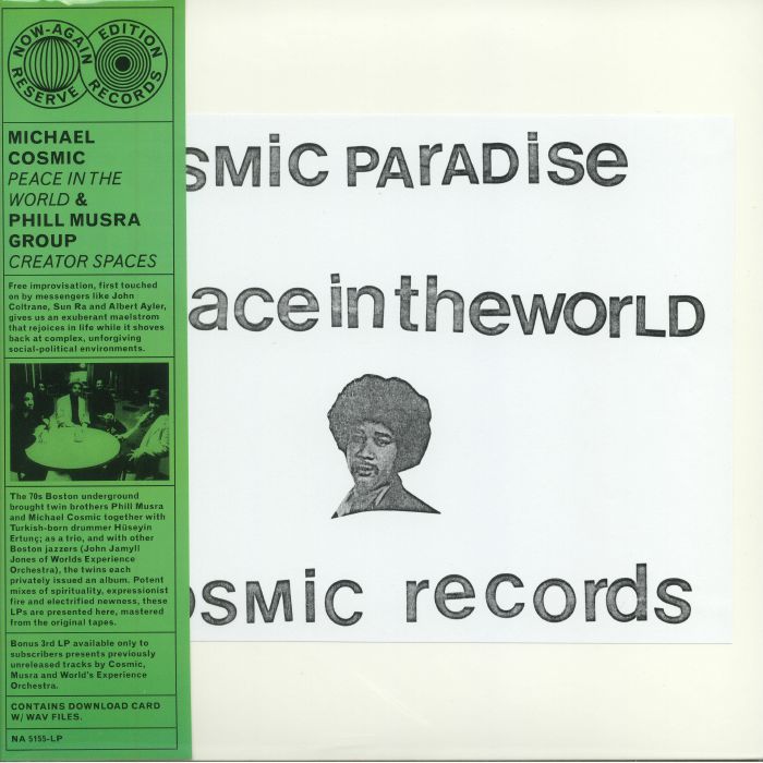 MICHAEL COSMIC/PHILL MUSRA GROUP - Peace In The World/Creator Space