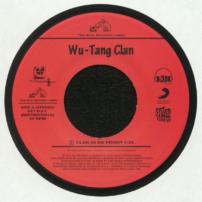 WU TANG CLAN - Clan In Da Front