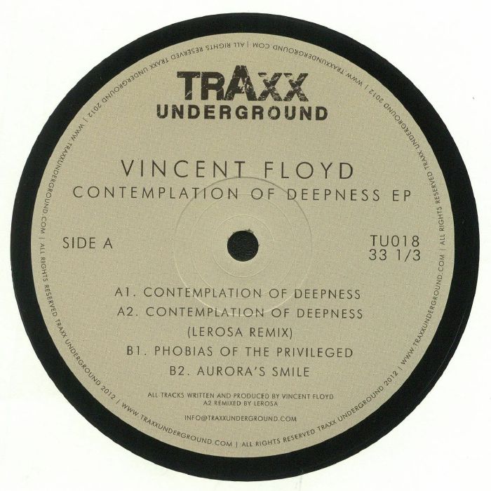 FLOYD, Vincent - Contemplation Of Deepness EP