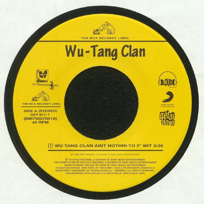 WU TANG CLAN - Wu Tang Clan Aint Nothin To F' Wit