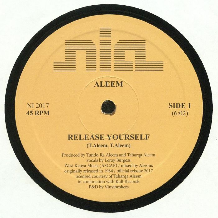 ALEEM - Release Yourself (reissue)