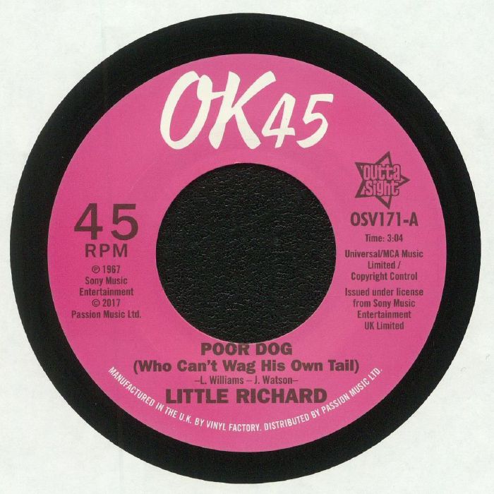 LITTLE RICHARD - Poor Dog (Who Can't Wag His Own Tail)