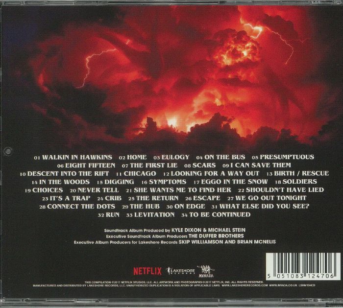 Kyle DIXON MICHAEL STEIN Stranger Things 2 Soundtrack CD At Juno Kyle DIXON MICHAEL STEIN Stranger Things 2 Soundtrack CD At Juno