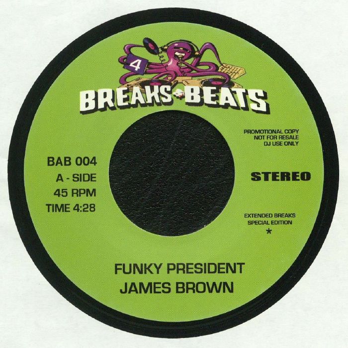 BROWN, James/THE VIBRETTES - Funky President (reissue)